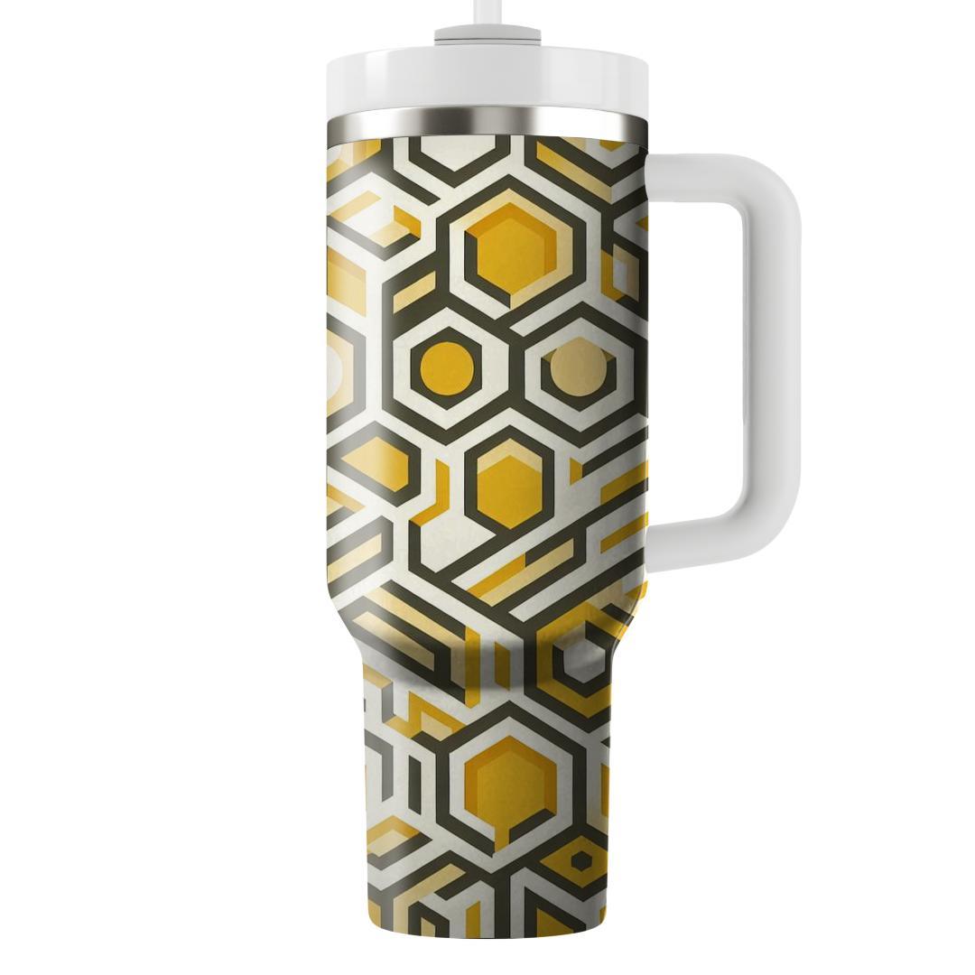 Hexagon Honeycomb Charm  Tumblers For Gifts