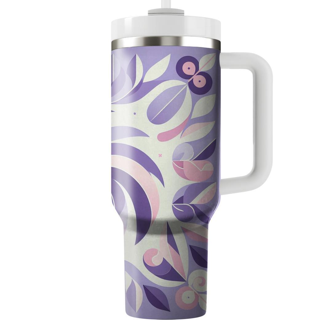 Whimsical Spiral Petals  Tumblers For Gifts