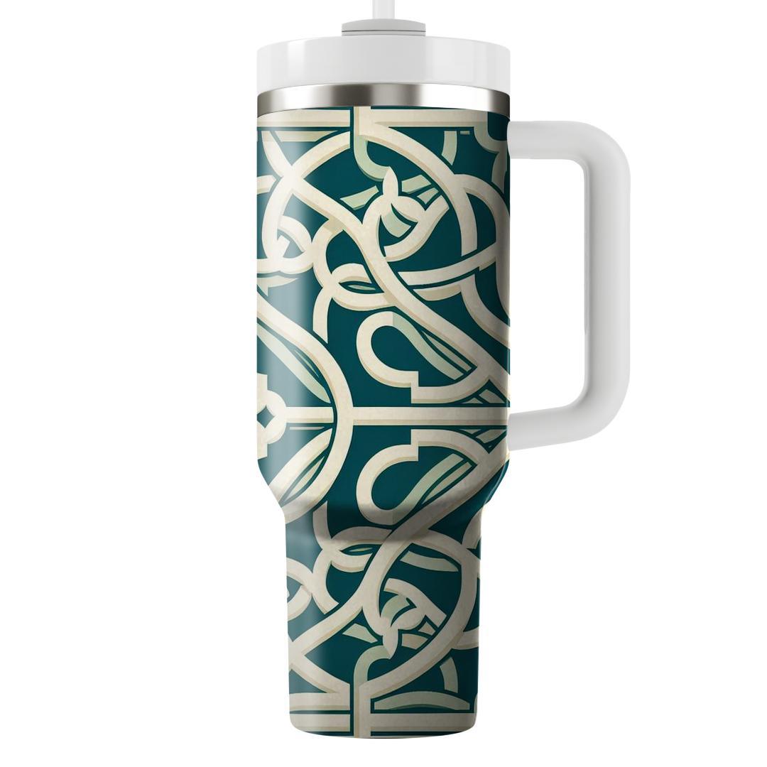 Elegant Trellis Design  Custom Tumblers