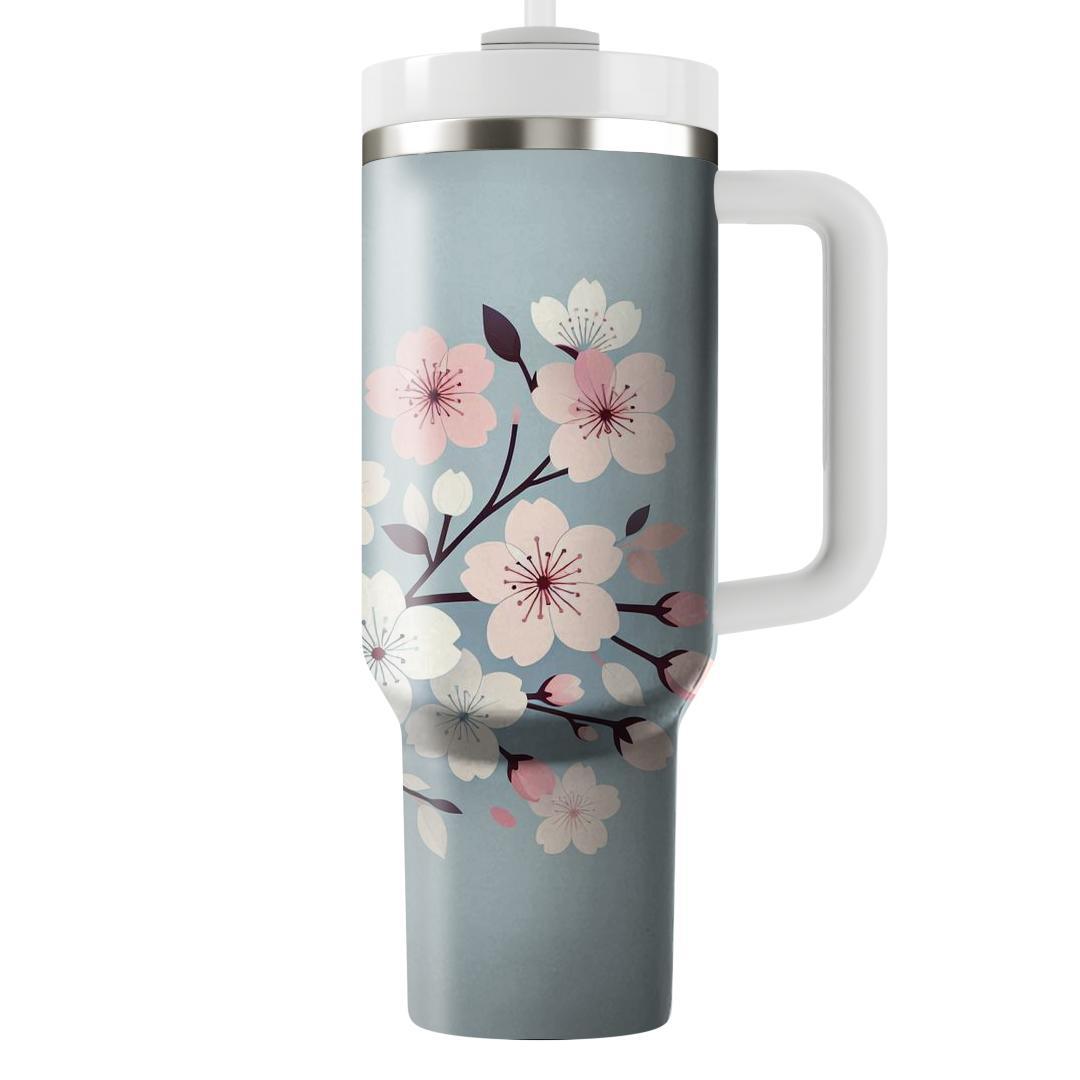 Sakura Blossom Serenity  Tumblers With Lids