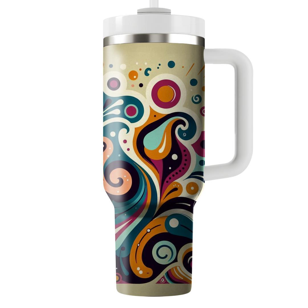 Paisley Funk Fusion  Unique Tumblers