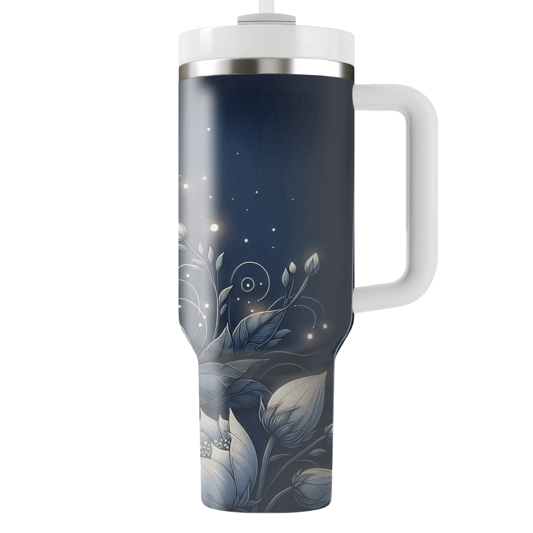 Mystical Moonflower  Tumblers With Lids
