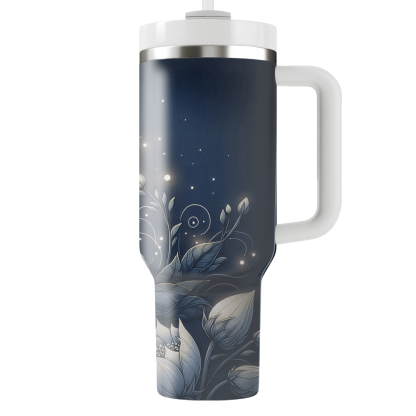 Mystical Moonflower  Tumblers With Lids
