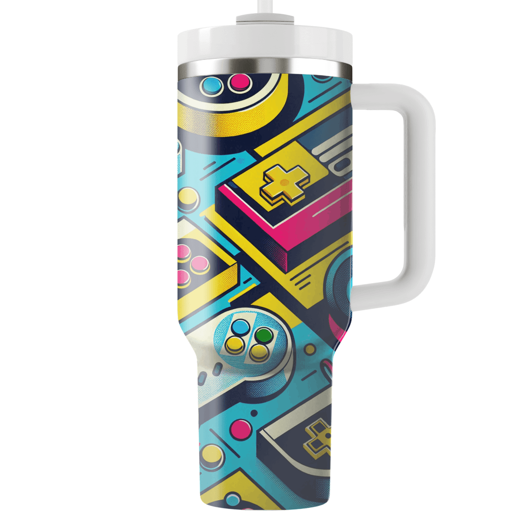 Retro Video Game Controller Custom Tumblers