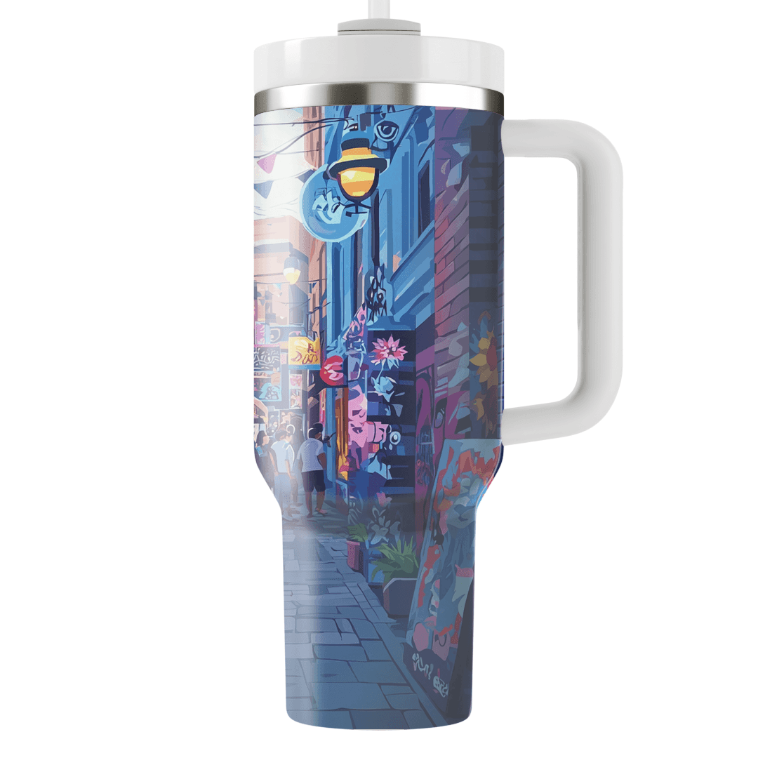 Street Art District Tumblers With Lids