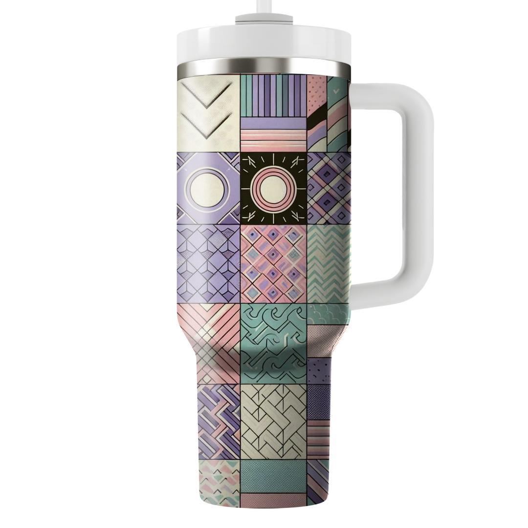 Chic Retro Florals  Travel Tumblers