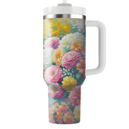 Spring Garden Picnic  Tumblers With Lids