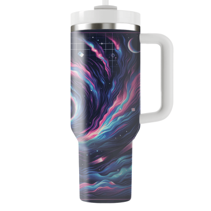 Cosmic Synthwave  Tumbler Cups