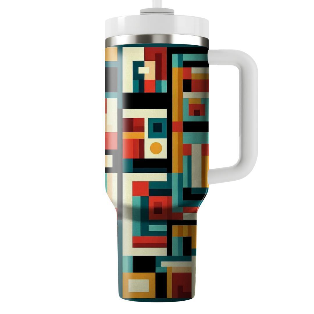 Cubist Pattern Dynamics  Tumblers For Gifts