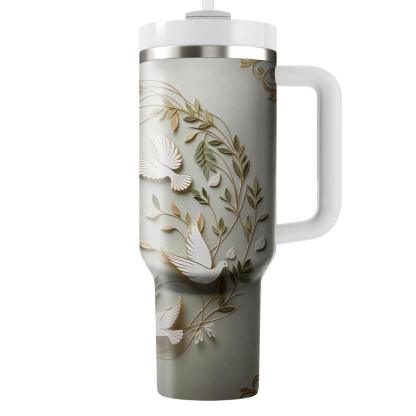 Celebration Of Peace - International Day Of Peace  Tumblers With Lids
