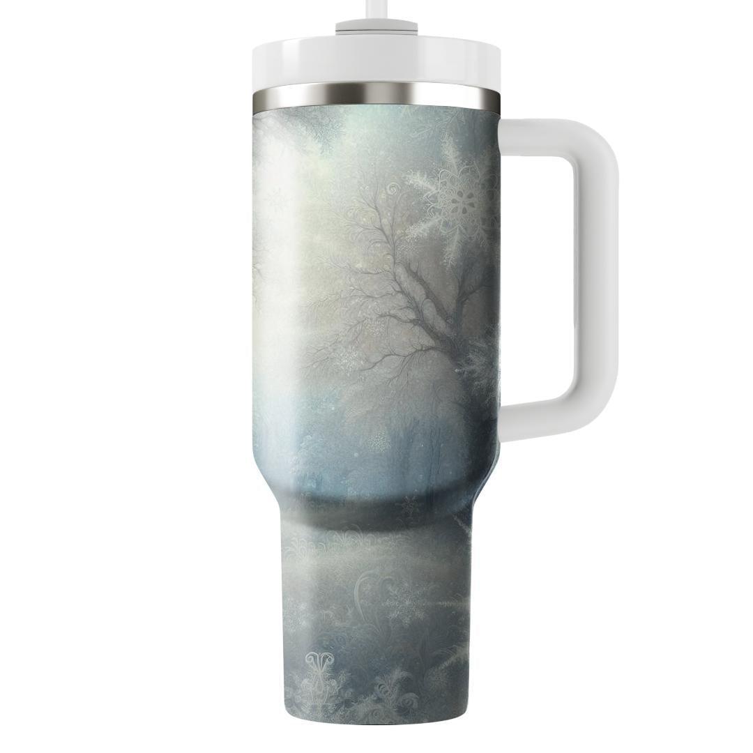 Frosted Dreams - A Winter Wonderland  Tumbler Cups
