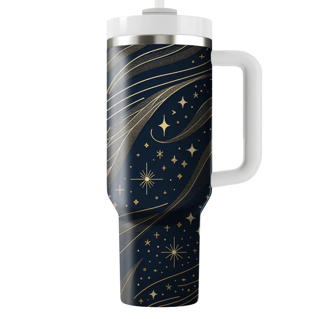 Charming Starry Night  Decorative Tumblers