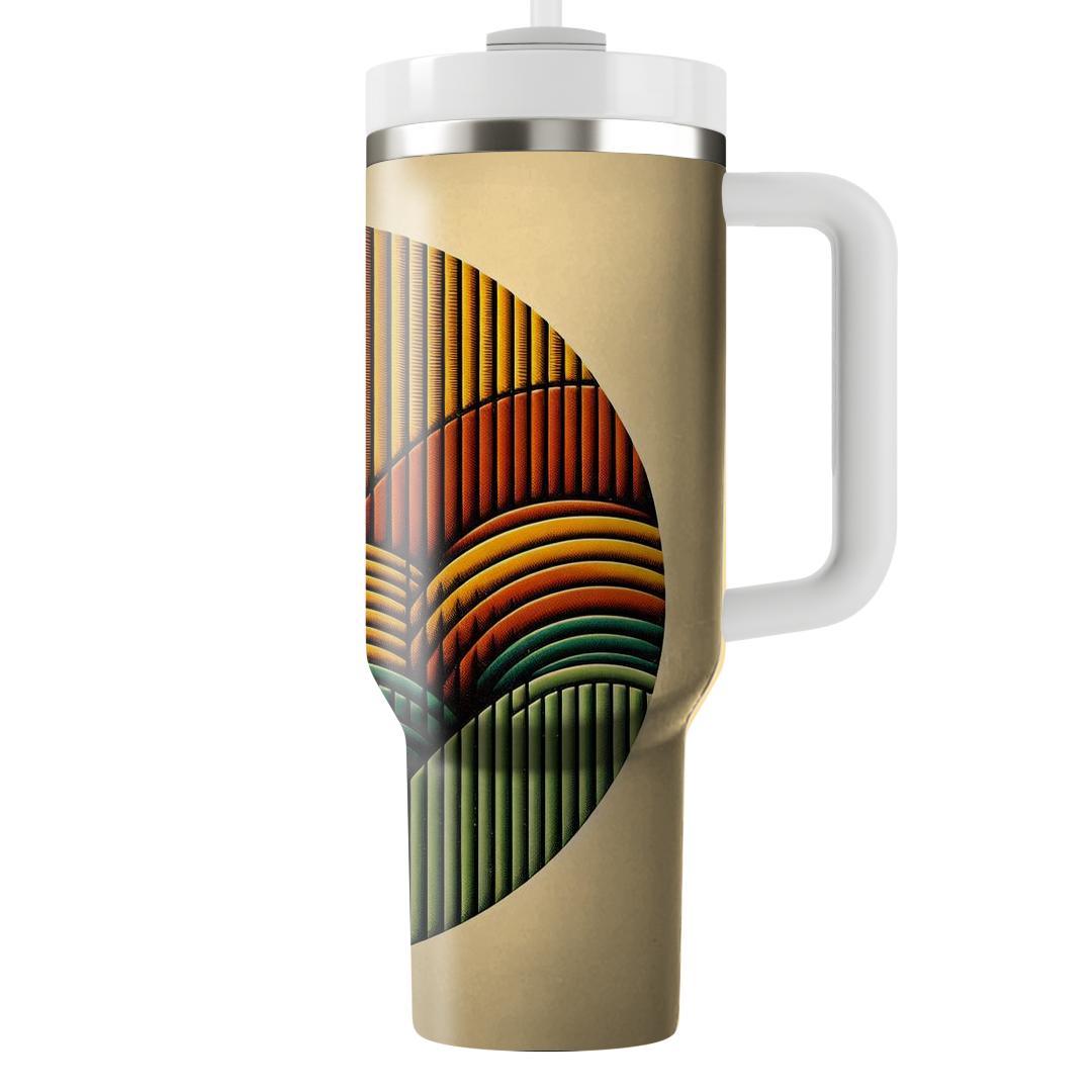 Classic Corduroy Texture  Tumbler Cups