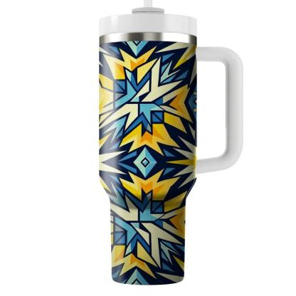 Radiant Star Pattern  Tumblers For Gifts