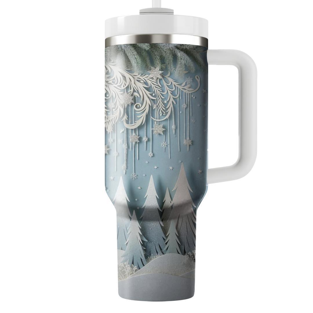 Winter Forest Whimsy  Tumbler Cups