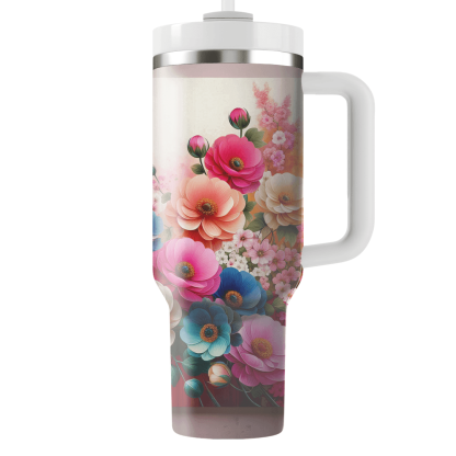Spring Blossom Fantasy  Tumbler Cups