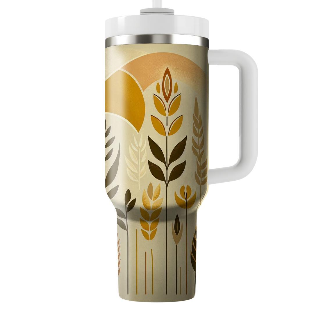 Golden Grains And Sunshine  Decorative Tumblers