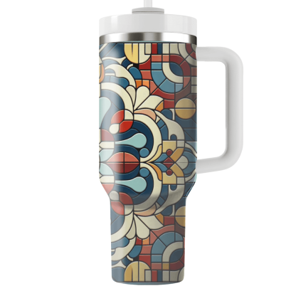 Artistic Mosaic Patterns  Personalized Tumblers