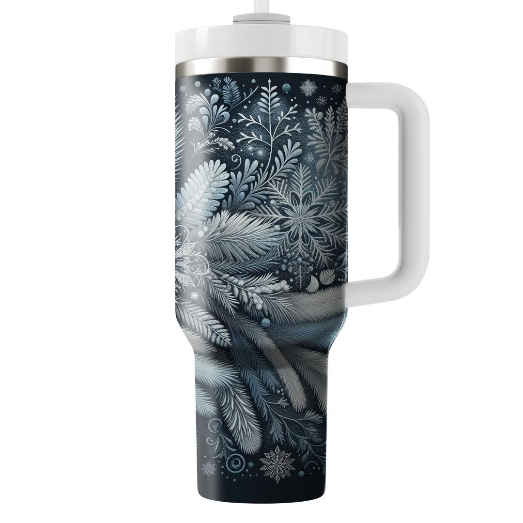 Frosted Pine Delight  Tumbler Cups