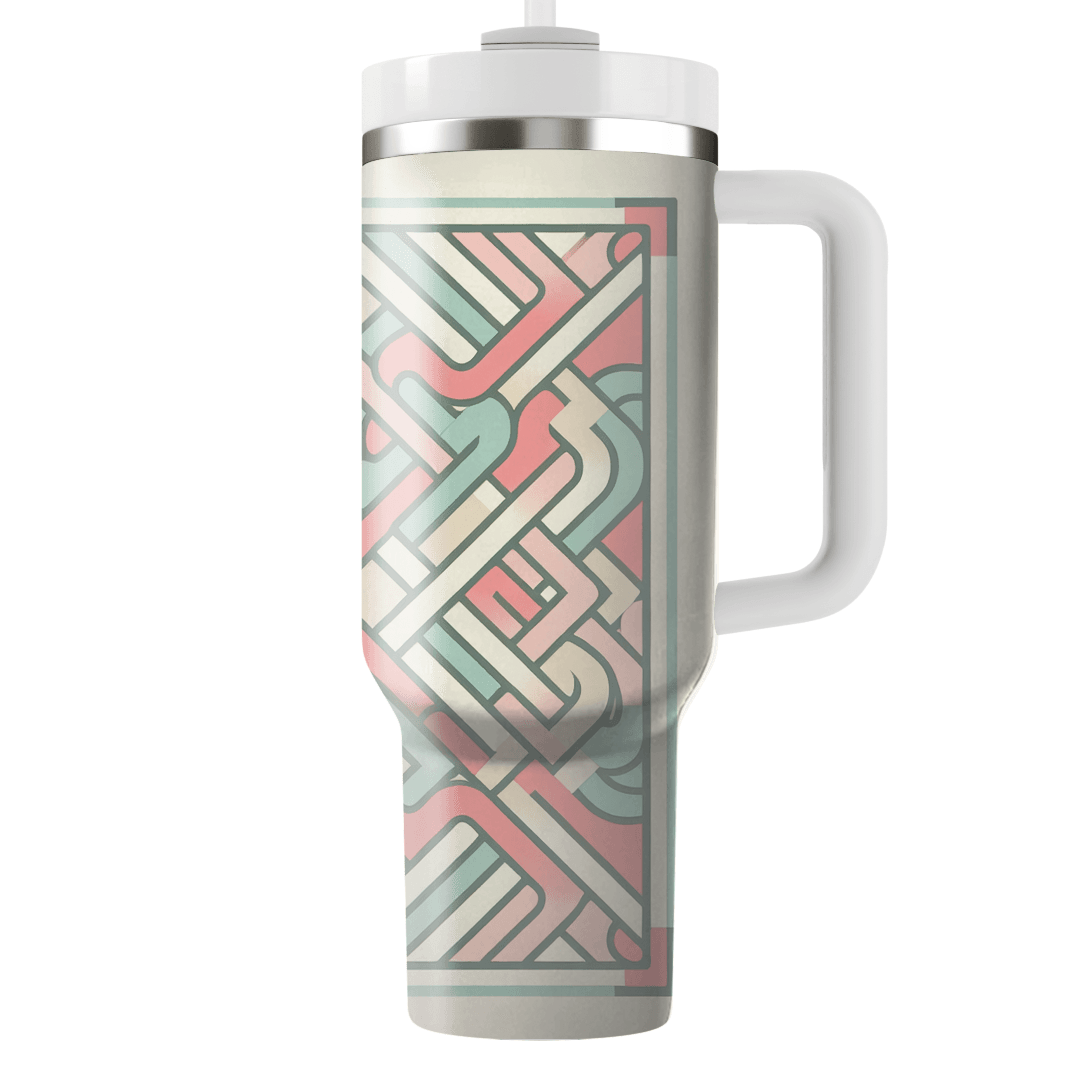 Lattice Weave Elegance  Custom Tumblers
