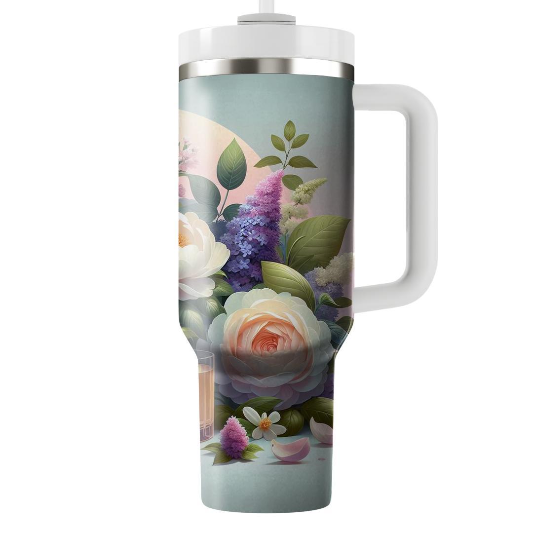 Serenade Of Petals  Personalized Tumblers