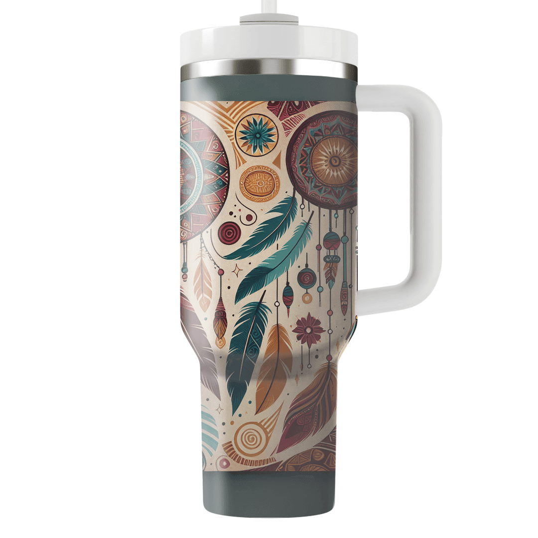 Colorful Dream Catcher  Travel Tumblers