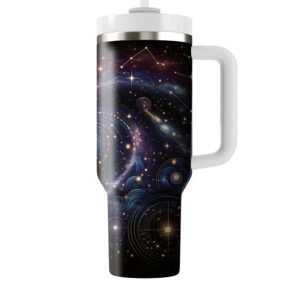 Celestial Visions - Stargazing Festival  Tumblers With Lids