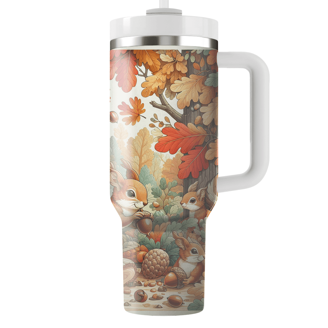Charming Squirrel Forest  Tumbler Cups