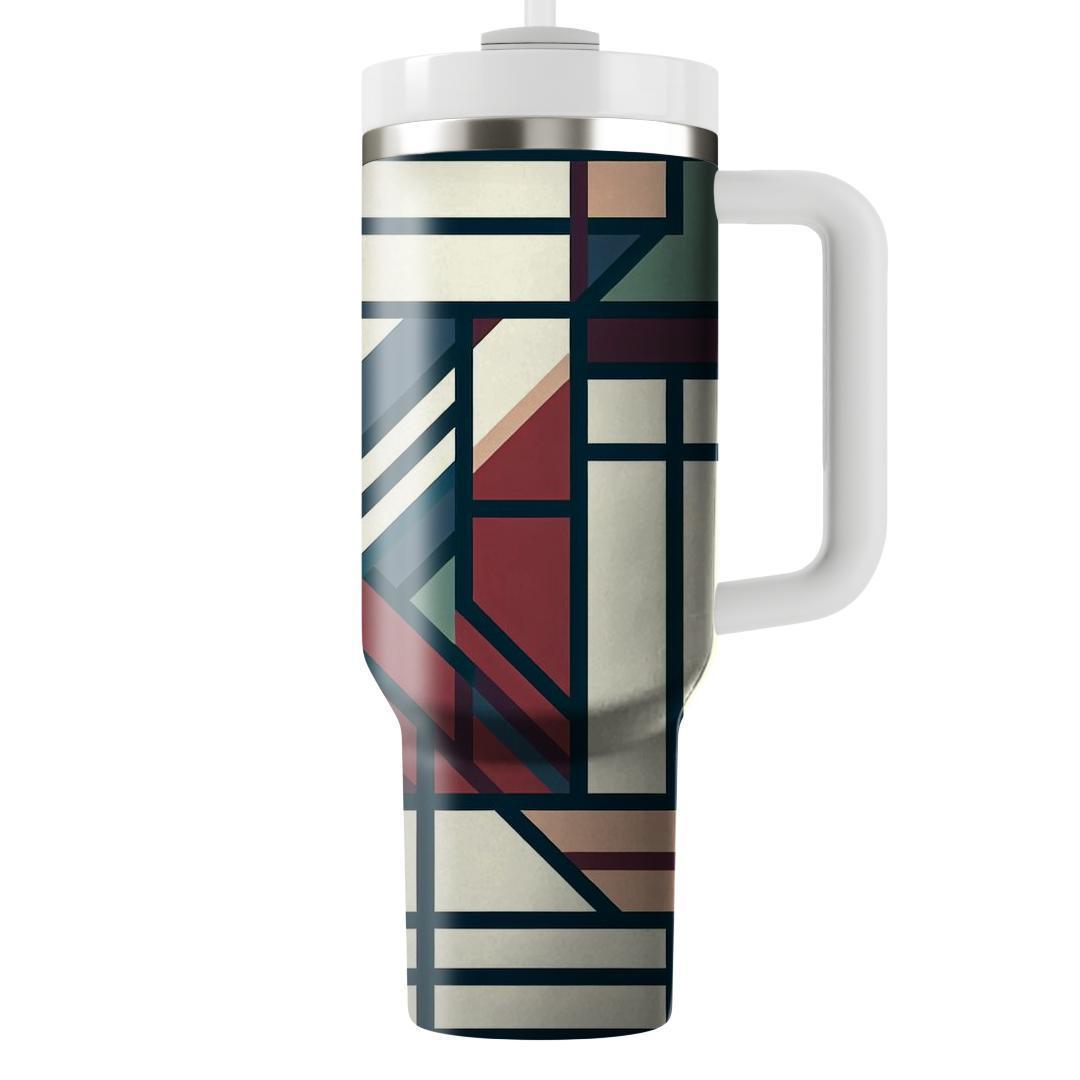 Vintage Plaid Harmony  Tumblers For Gifts