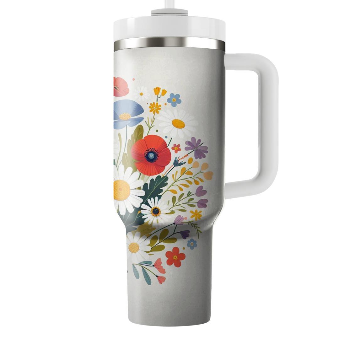 Charming Wildflower Mix  Insulated Tumblers