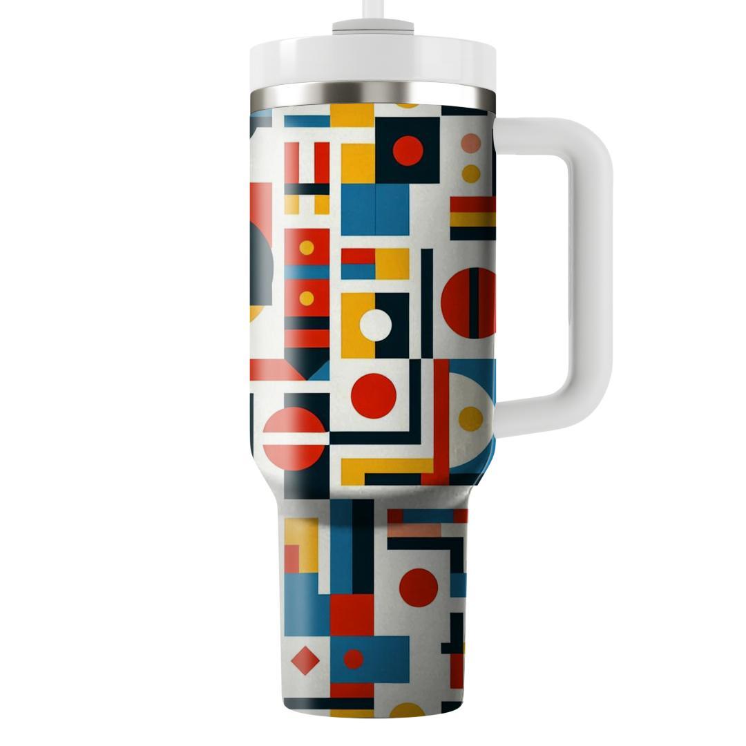 Bauhaus Blocks  Insulated Tumblers