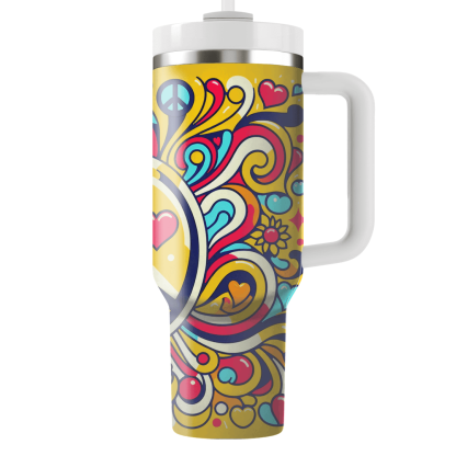 Hippie Soul Peace  Custom Tumblers