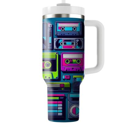 Radical Retro Tech  Personalized Tumblers