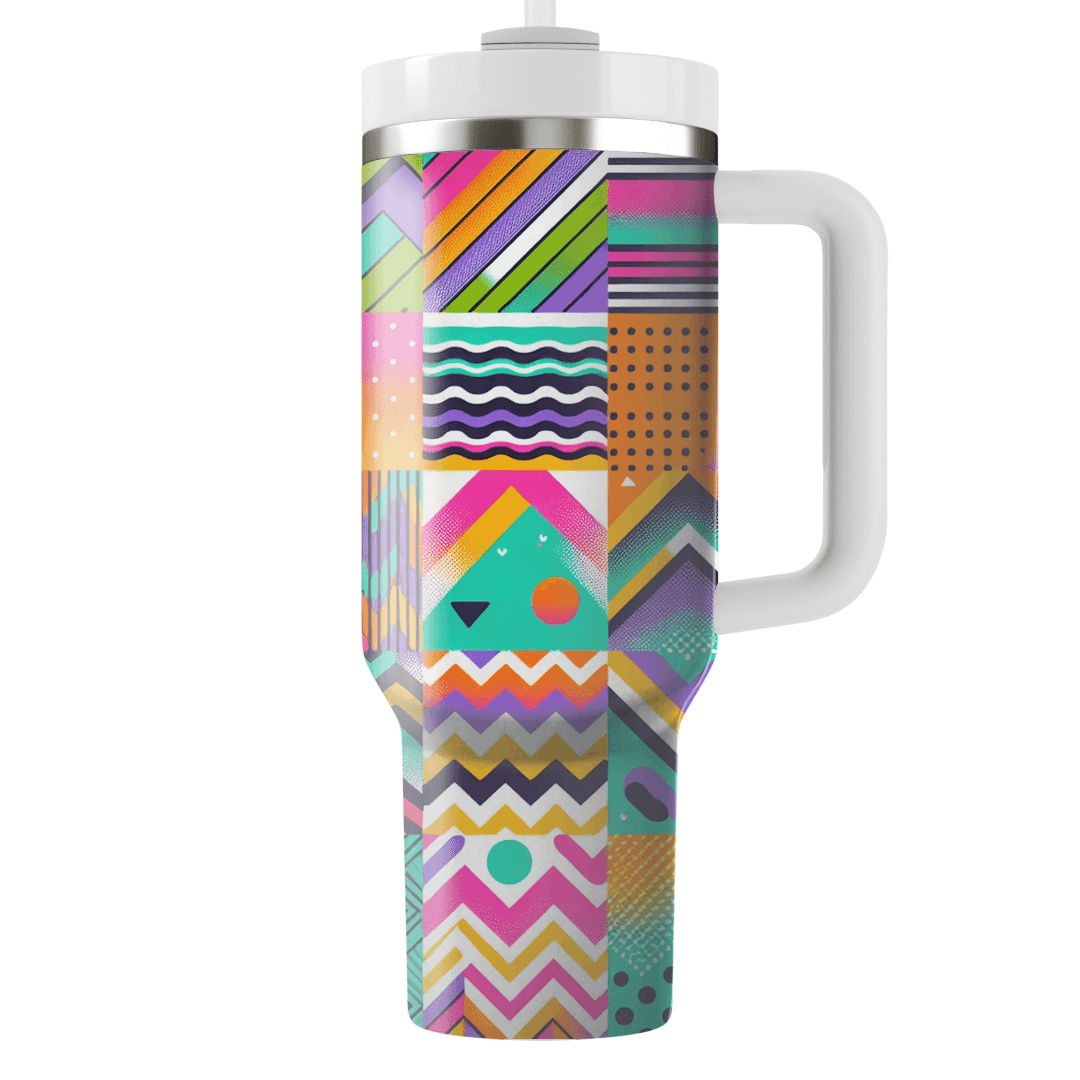 Radical 80s Patterns  Custom Tumblers