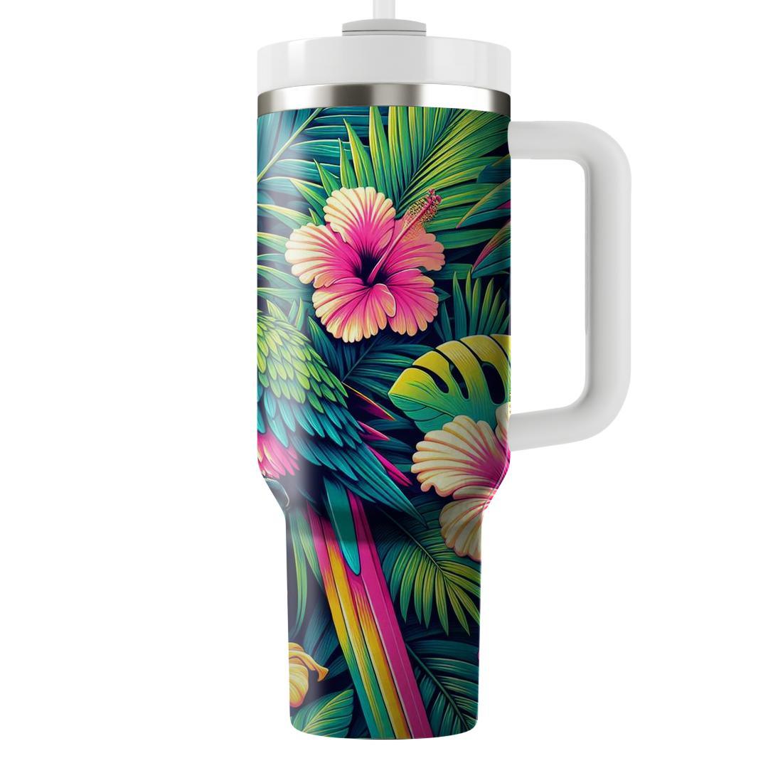 Tropical Paradise Groove  Decorative Tumblers