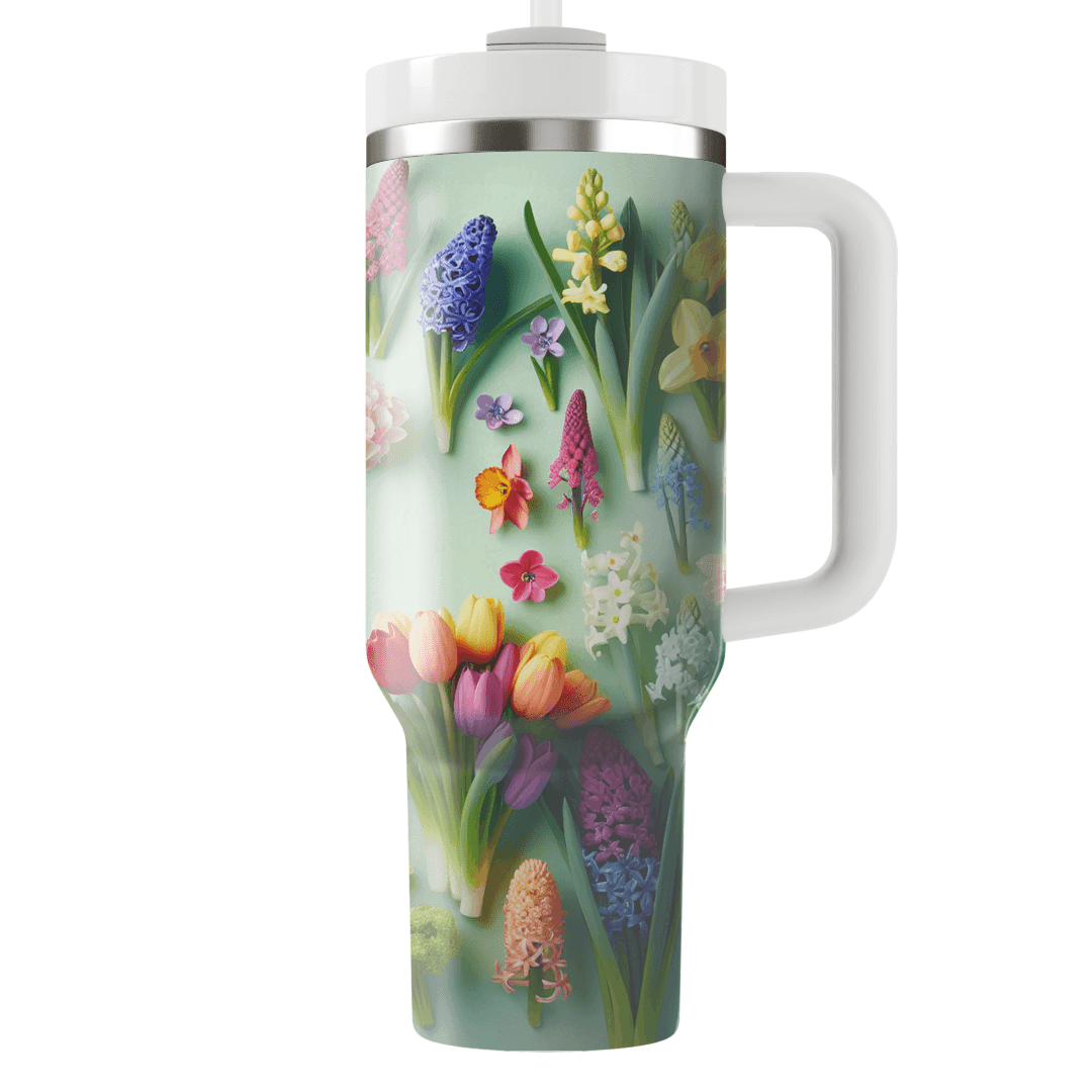 Spring Blossom Joy  Personalized Tumblers
