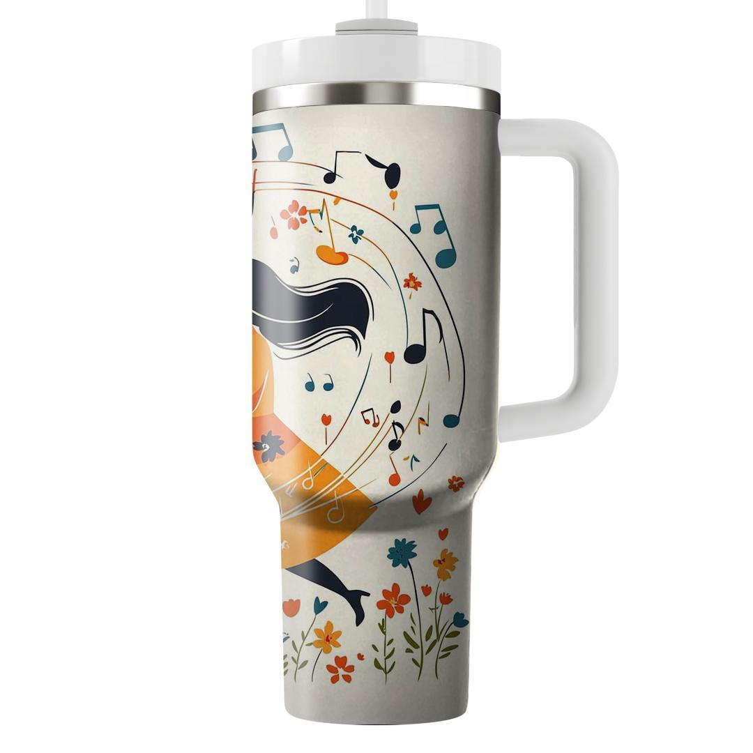 The Symphony Of Love: A Mother’s Melodic Influence Tumblers With Lids