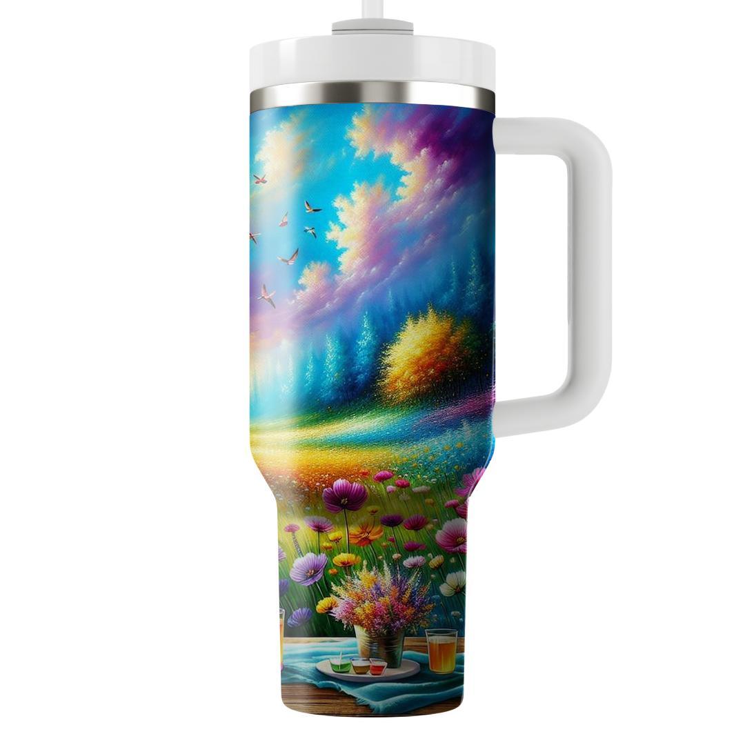 Spring Fresh Meadows  Tumbler Cups