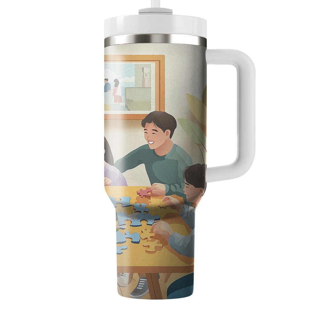 Family Puzzle: A Unique Team Challenge Unique Tumblers