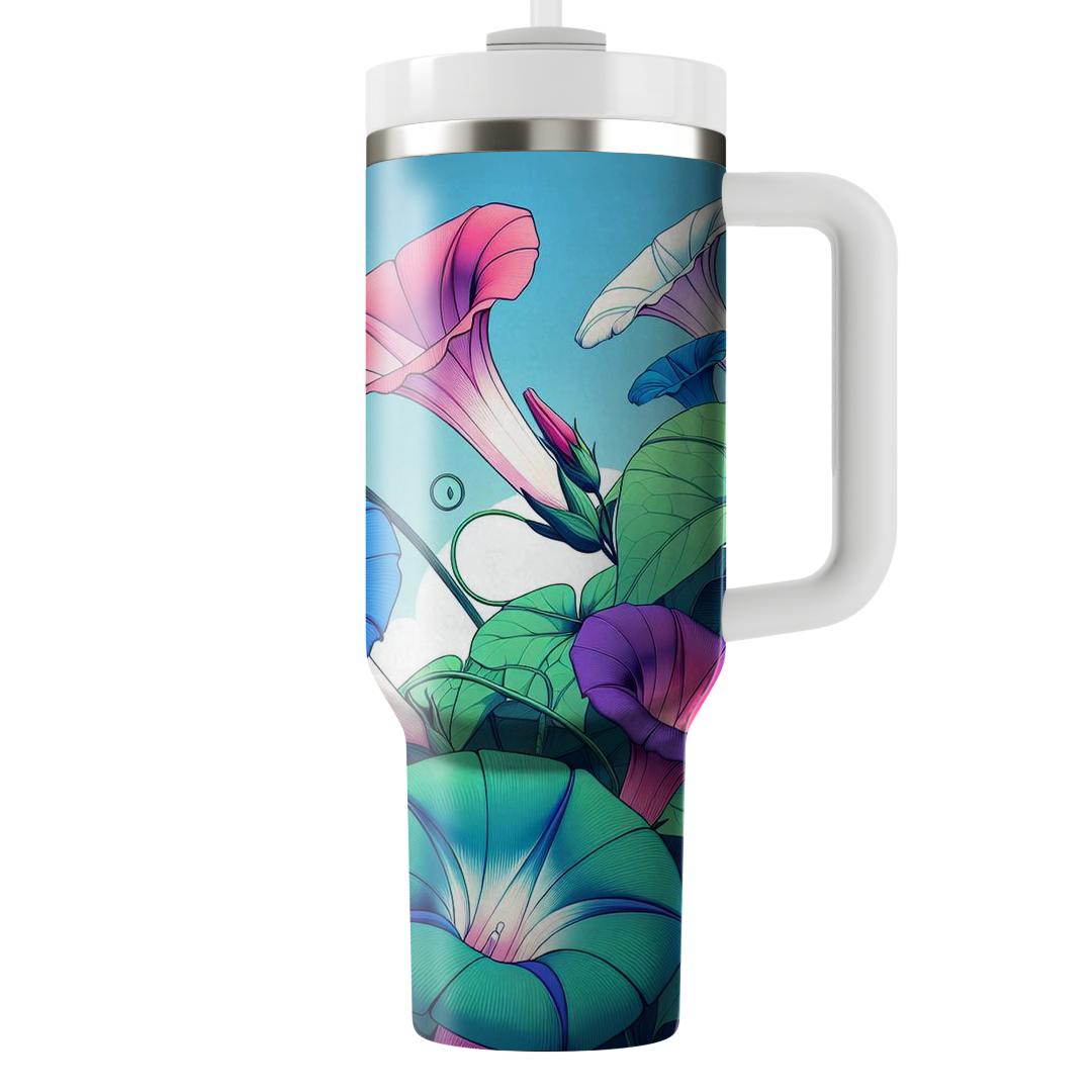 Morning Glory Awaken  Tumblers For Gifts