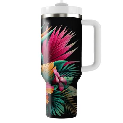 Chic Tropical Vibes  Insulated Tumblers