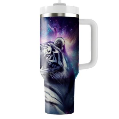 Galactic Tiger Dream  Travel Tumblers