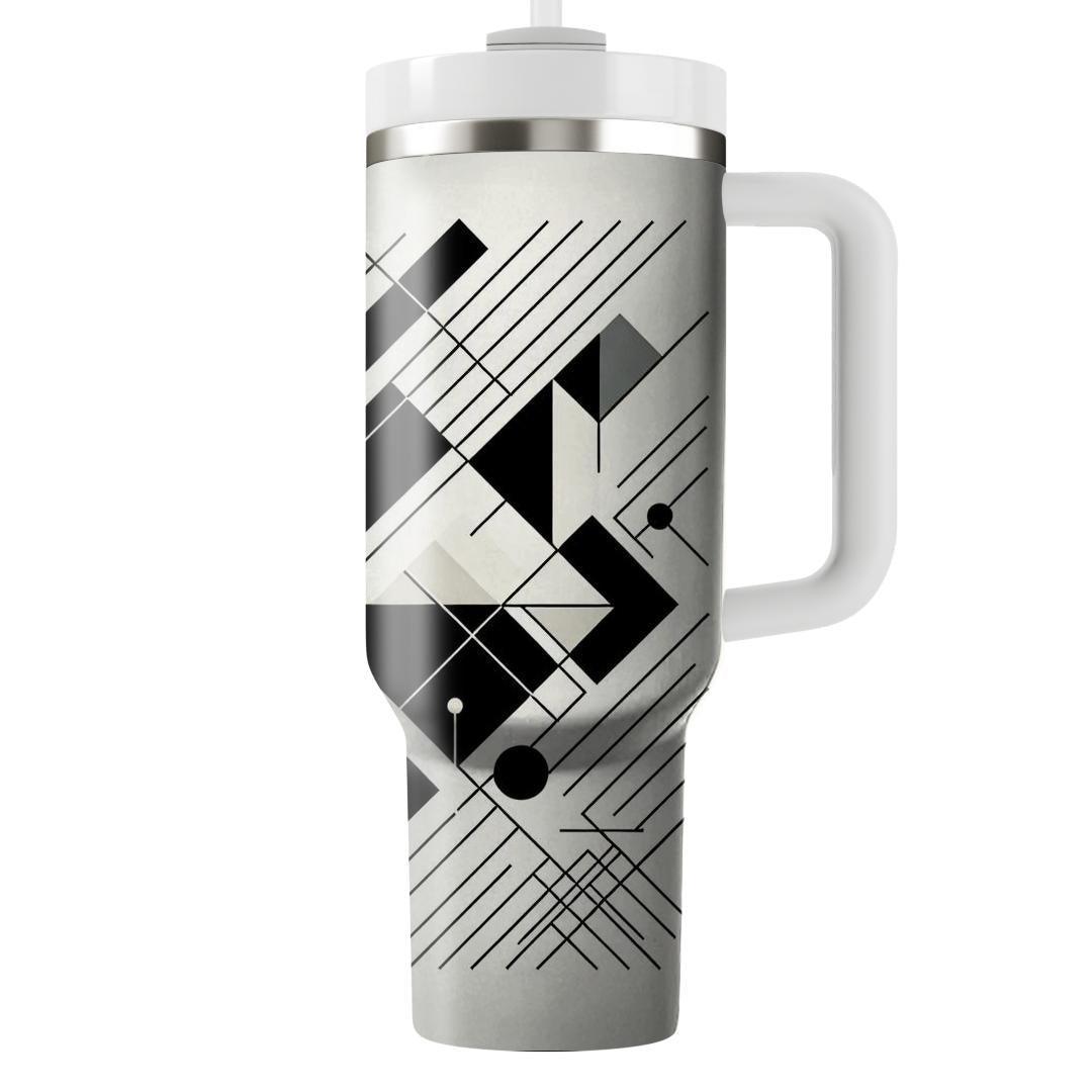 Minimalist Geometric Linework  Tumblers For Gifts