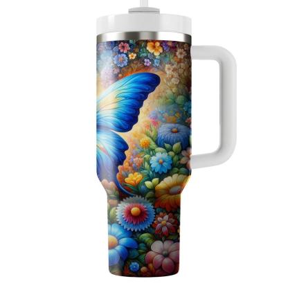 Dazzling Butterfly Bliss  Travel Tumblers