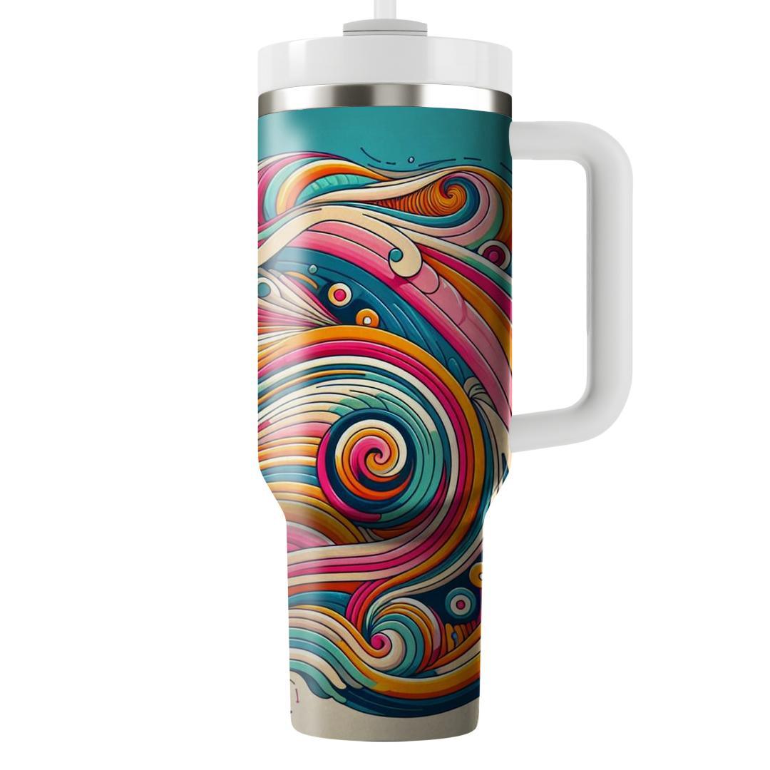 Groovy   Tumblers With Lids