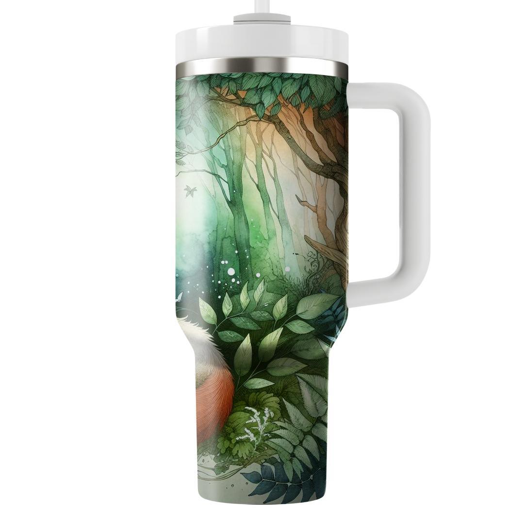 Mystical Fox Grove  Decorative Tumblers