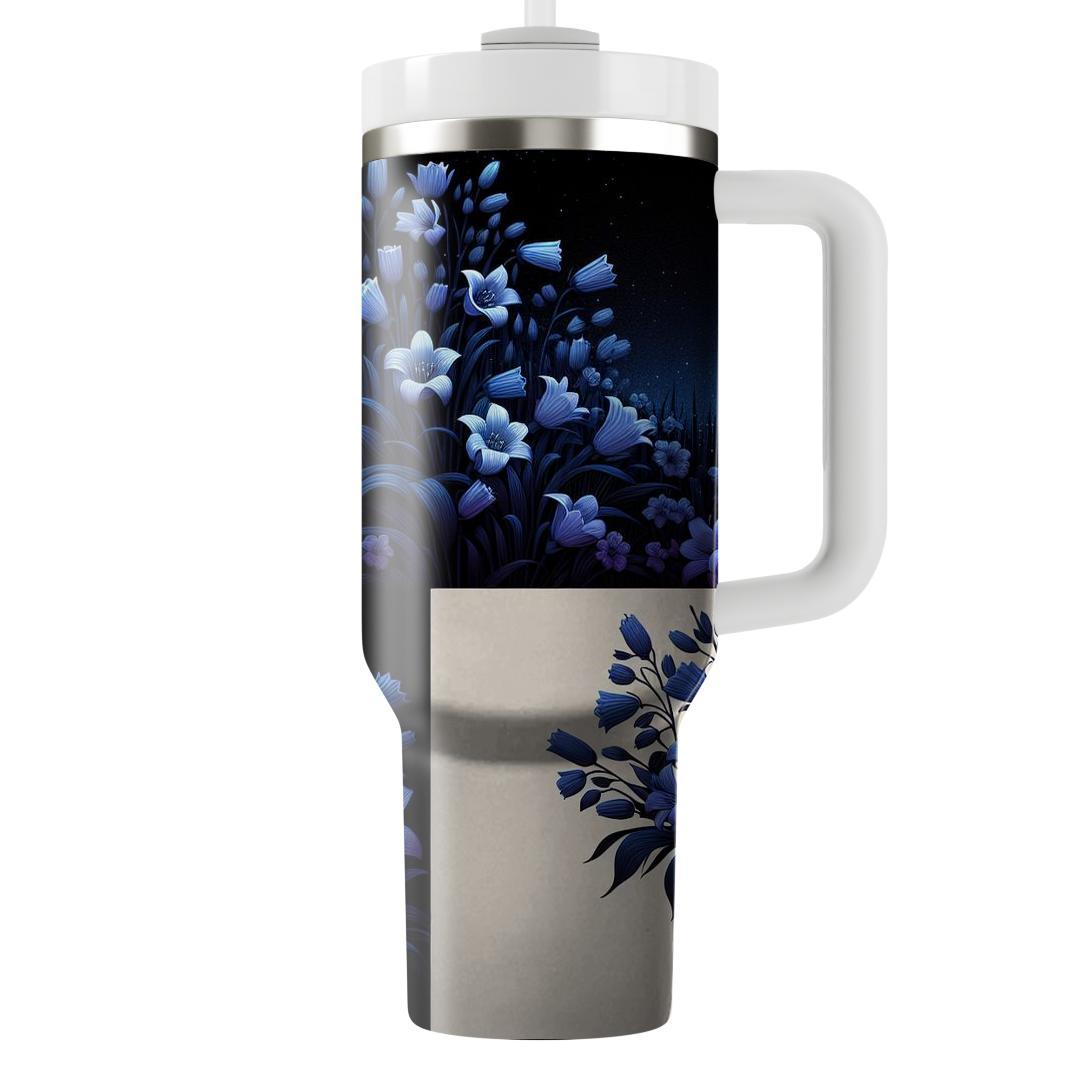 Midnight Bluebells  Unique Tumblers