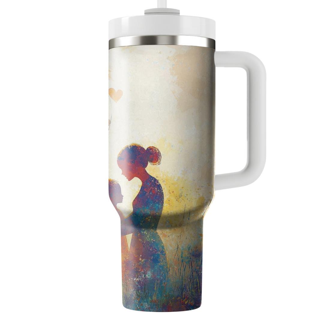 The Heartstrings Of Love: A Mother’s Unbreakable Bond Tumblers With Lids