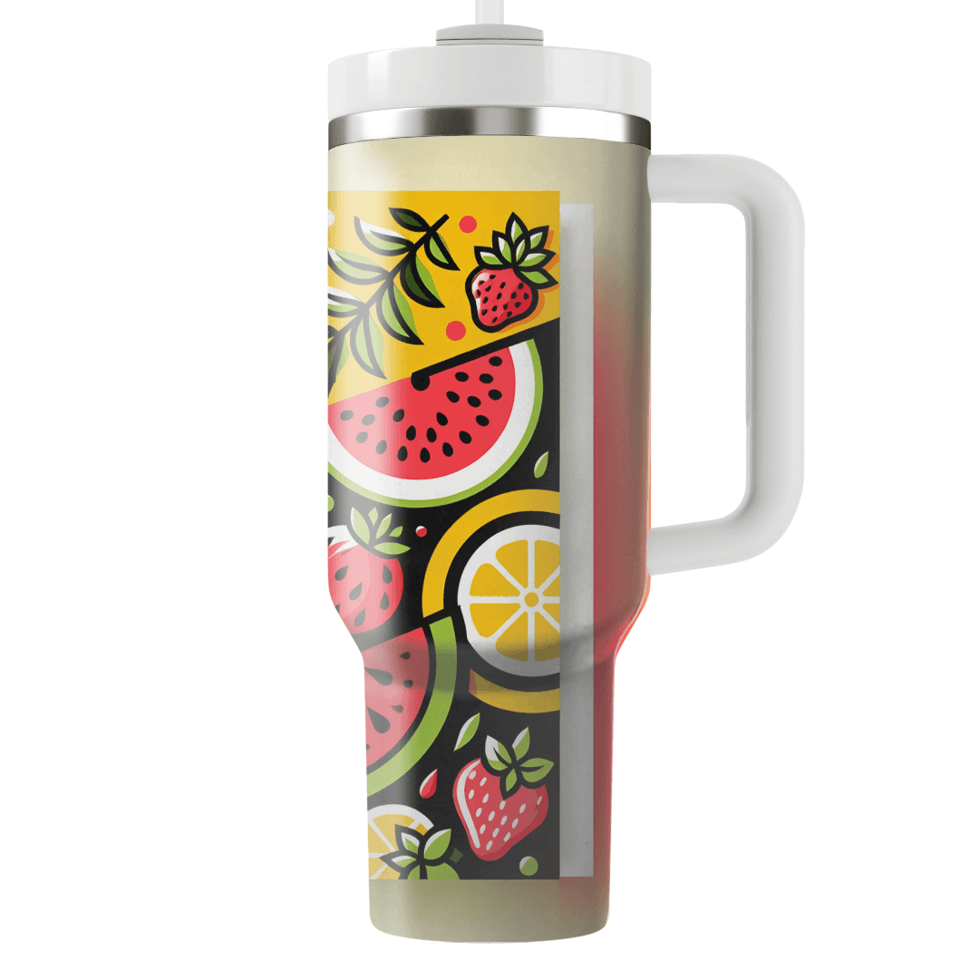 Lively Fruit Fiesta  Tumblers For Gifts