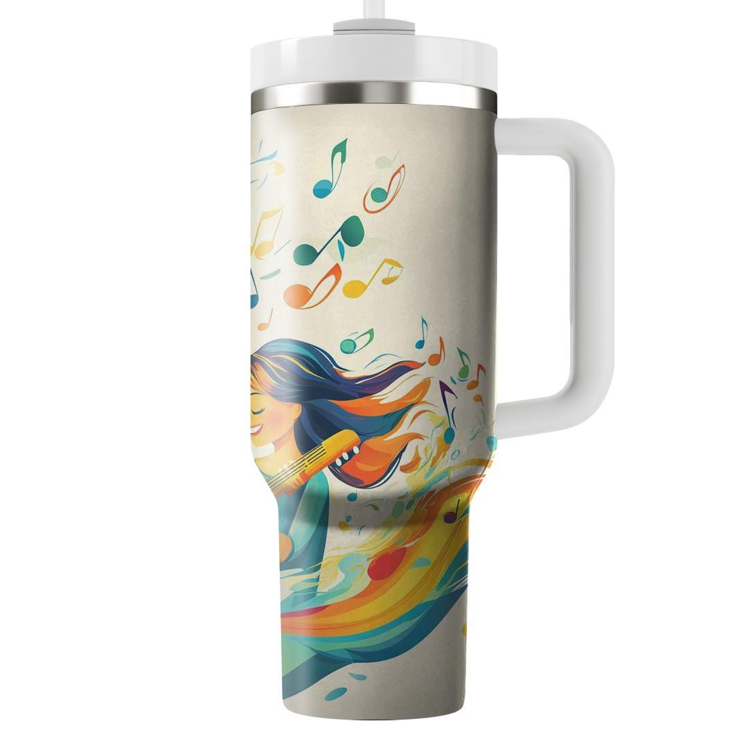The Symphony Of Motherhood: Melodies Of Love And Care Tumblers With Lids